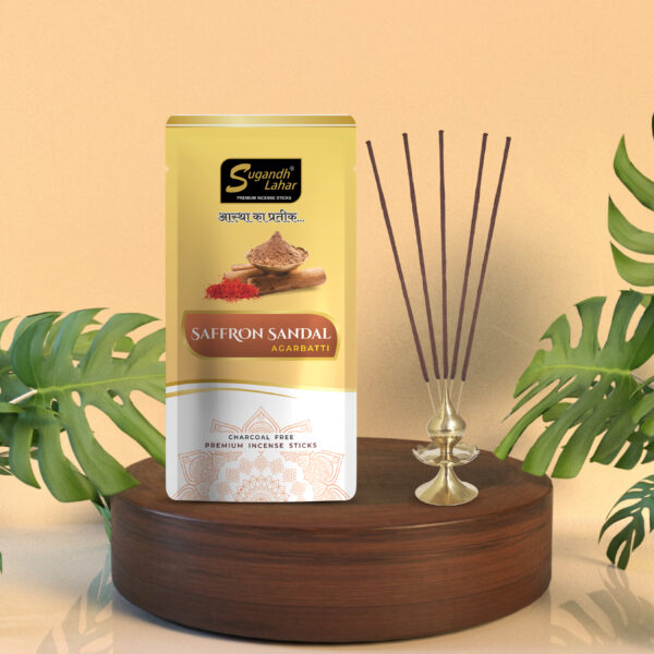 Saffron Sandal / Sugandhlahar 3 in 1 / Rose - Image 2