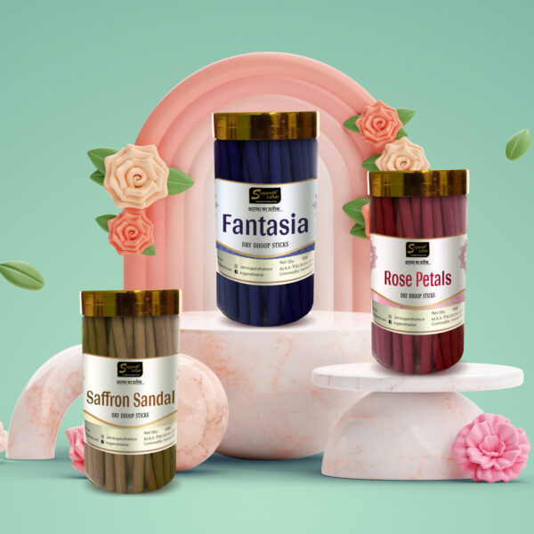 ROSE PETALS / SAFFRON SANDAL / FANTASIA